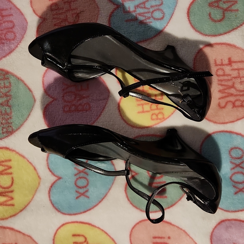 Fioni 💎 Black Kitten heels - Picture 2 of 4